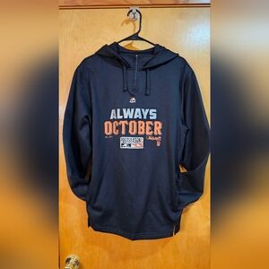 Magestic Hoodie • SF Giants 2014 MLB Postseason• Always October • ¾ Zip • Size M
